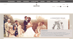 Desktop Screenshot of meisterschmuck.de